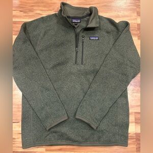 Patagonia Olive Fleece Jacket